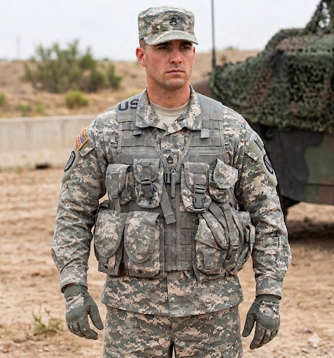 USGI FLC MOLLE Vest Kit "Kenny's Kit" 8 Pieces Vest with Pouches ACU UCP US Army