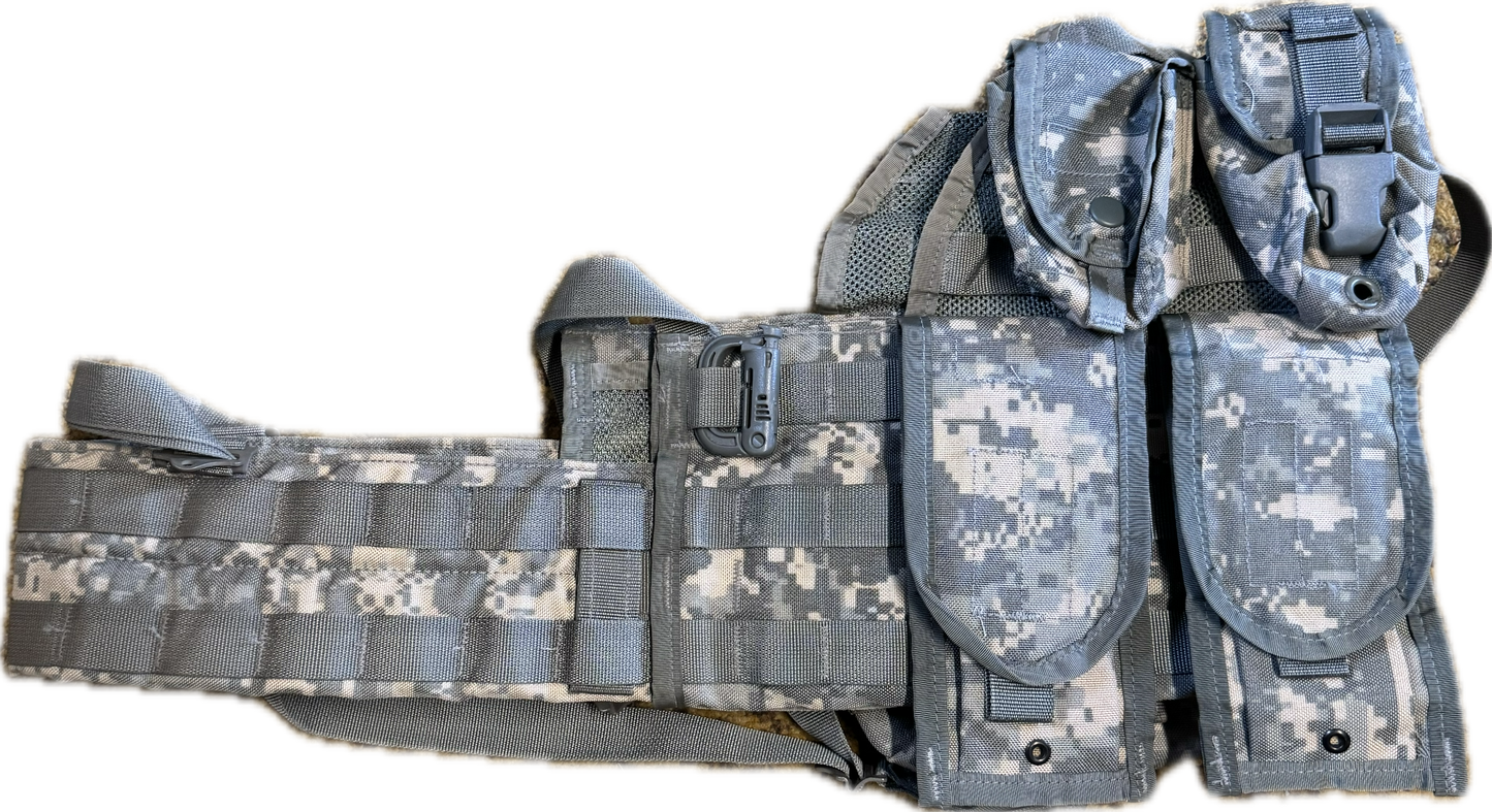 USGI FLC MOLLE Vest Kit "Kenny's Kit" 8 Pieces Vest with Pouches ACU UCP US Army