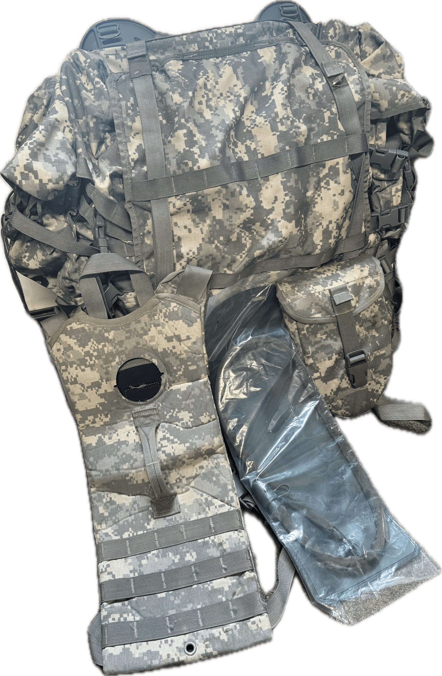 USGI Large Field Pack "Expeditioner" KIT 10 Pieces w/ Complete Field Pack MOLLE II