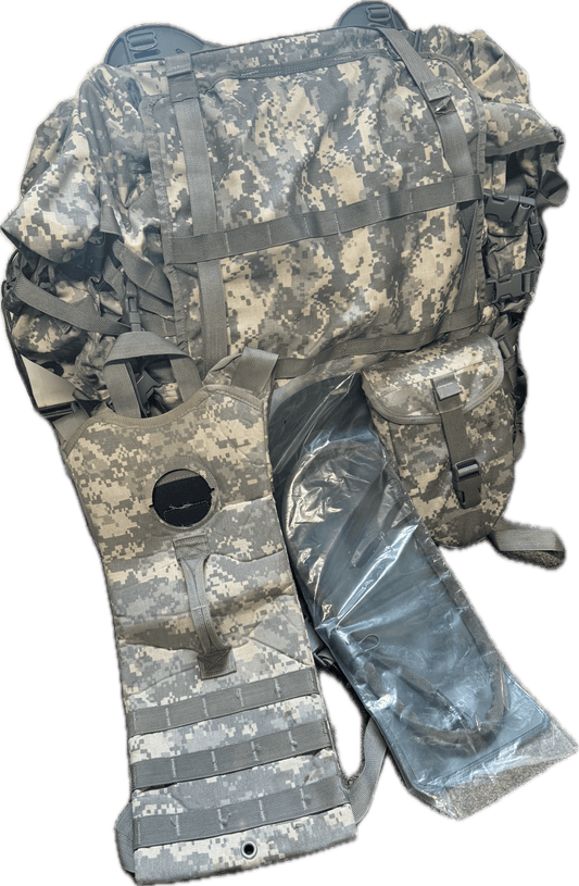 USGI Large Field Pack "Adventurer" KIT 10 Pieces w/ Complete Field Pack MOLLE II