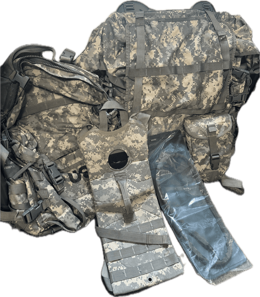 USGI Large Field Pack "Expeditioner" KIT 11 Pieces w/ Complete Field Pack MOLLE