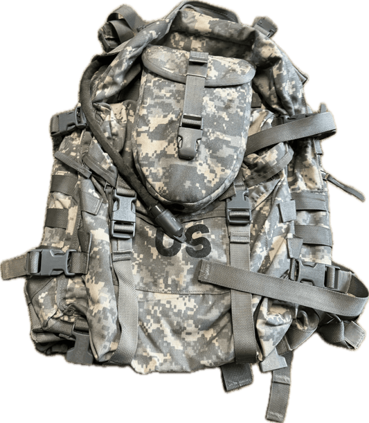 USGI Assault Pack "Adventurer" KIT 5 Pieces MOLLE II Backpack Kit ACU Army