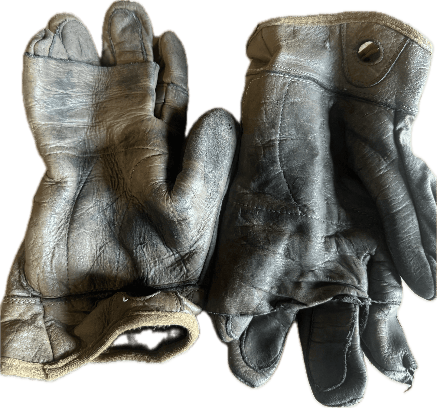 Yates Tactical Rappel/FAST Rope Gloves Multicam LARGE LG 8" Leather Palm FAIR