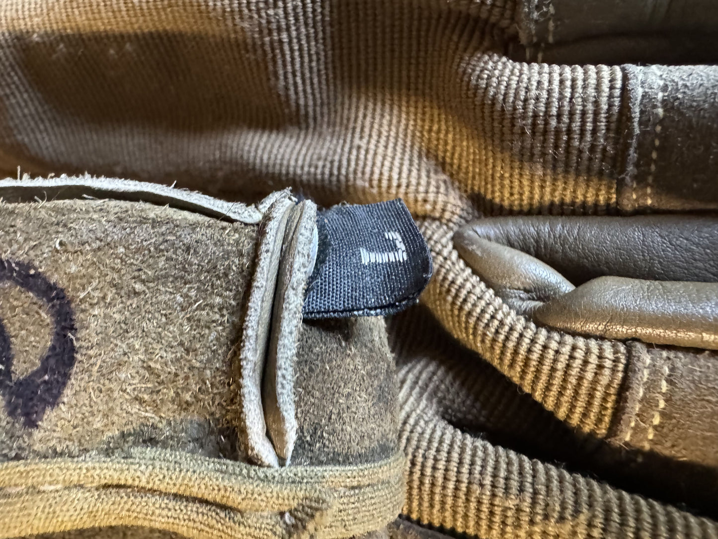 Yates Tactical Rappel/FAST Rope Gloves Coyote Brown LARGE LG 8" Leather Palm