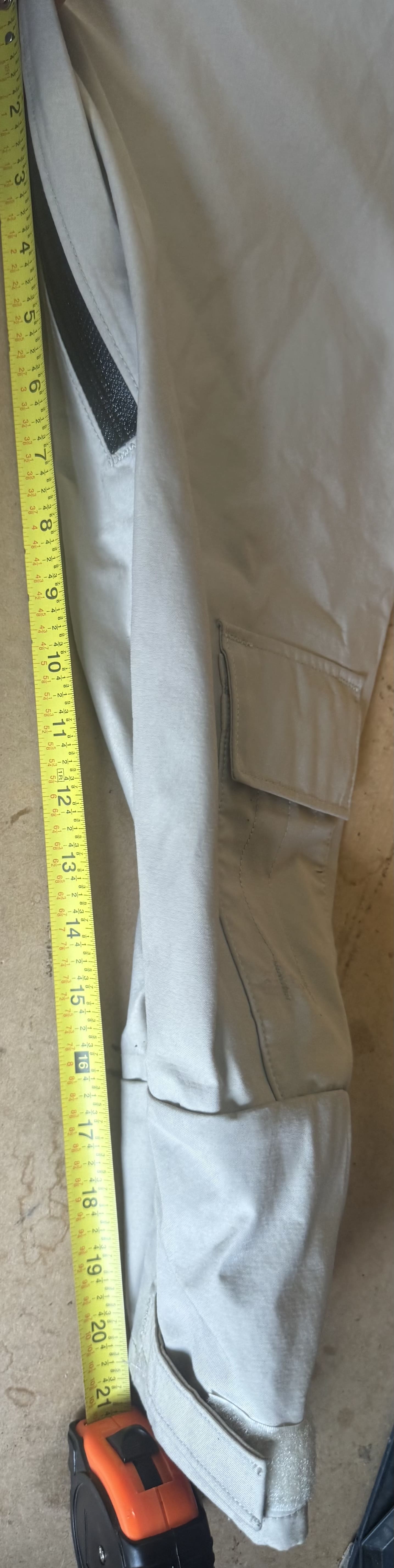 US Military Army Goretex JP-8 Fuel Handlers Coveralls Desert Tan Large