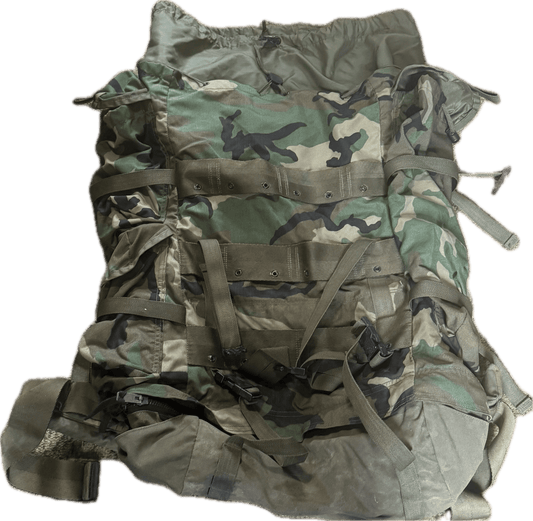 USGI CFP 90 Field Pack Large Woodland Camo Internal Frame Specialty Defense