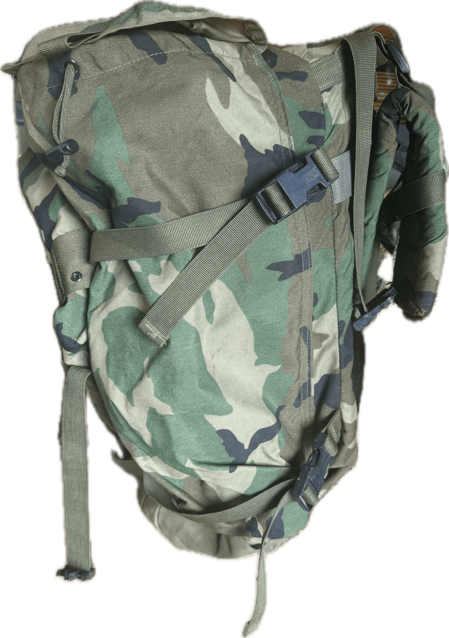 USGI CFP 90 Field Pack Large Woodland Camo Internal Frame Specialty Defense