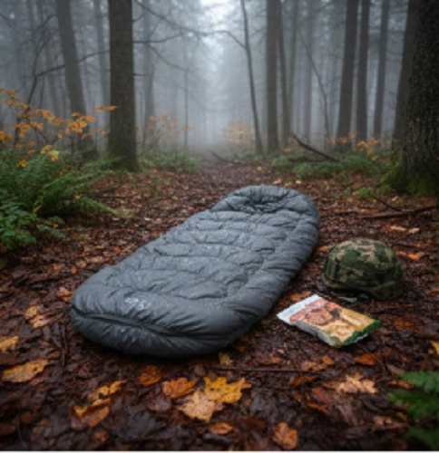 NEW SEALED USGI Intermediate Sleeping Bag Improved Modular Sleep System Gray