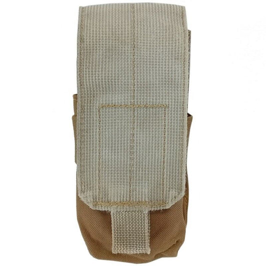 3 Pack FAIR USMC Marine Corps Single Double Mag Pouch Coyote Brown
