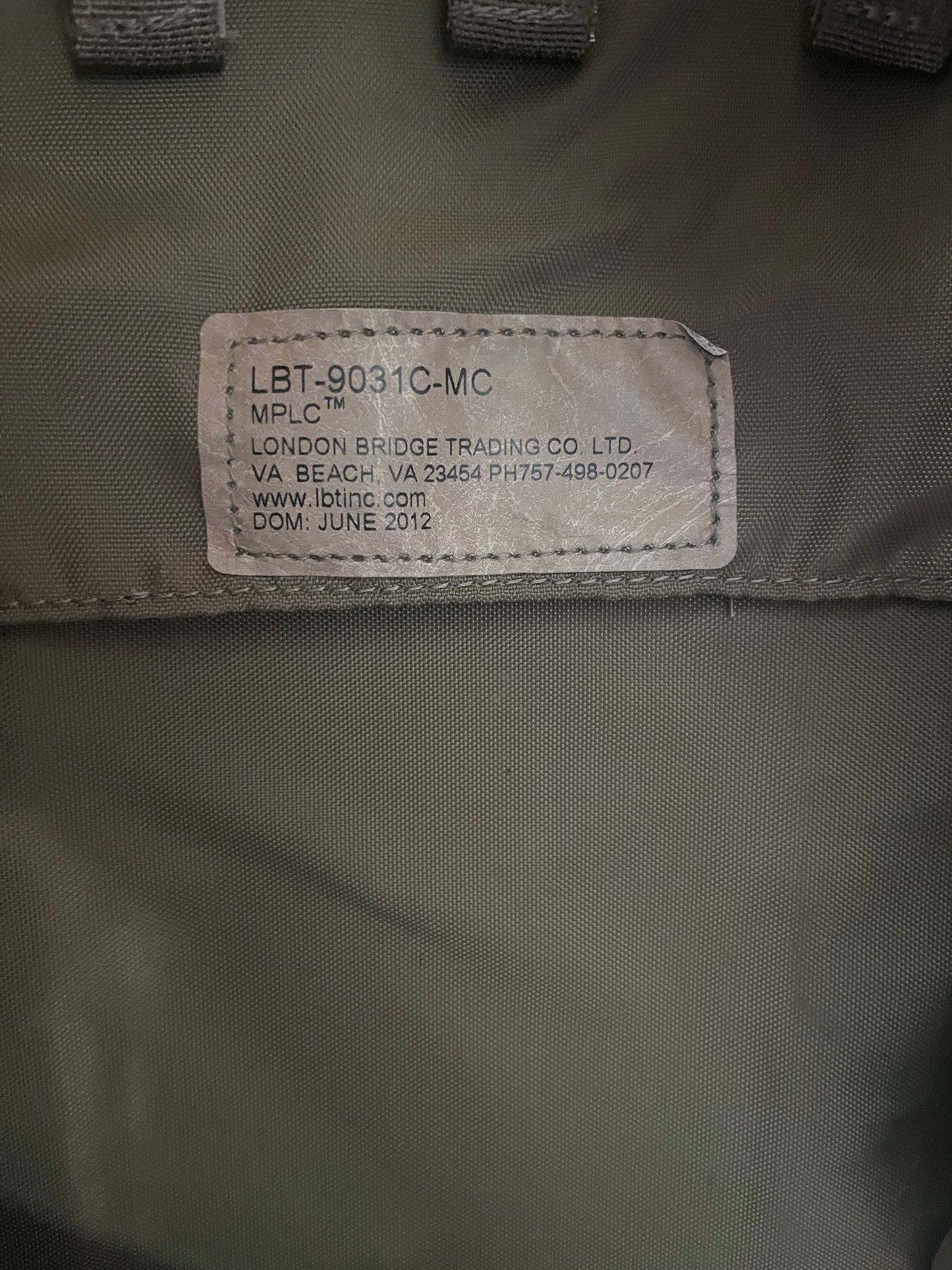 LBT London Bridge Trading 9031-C-MC MPLC Multicam Backpack