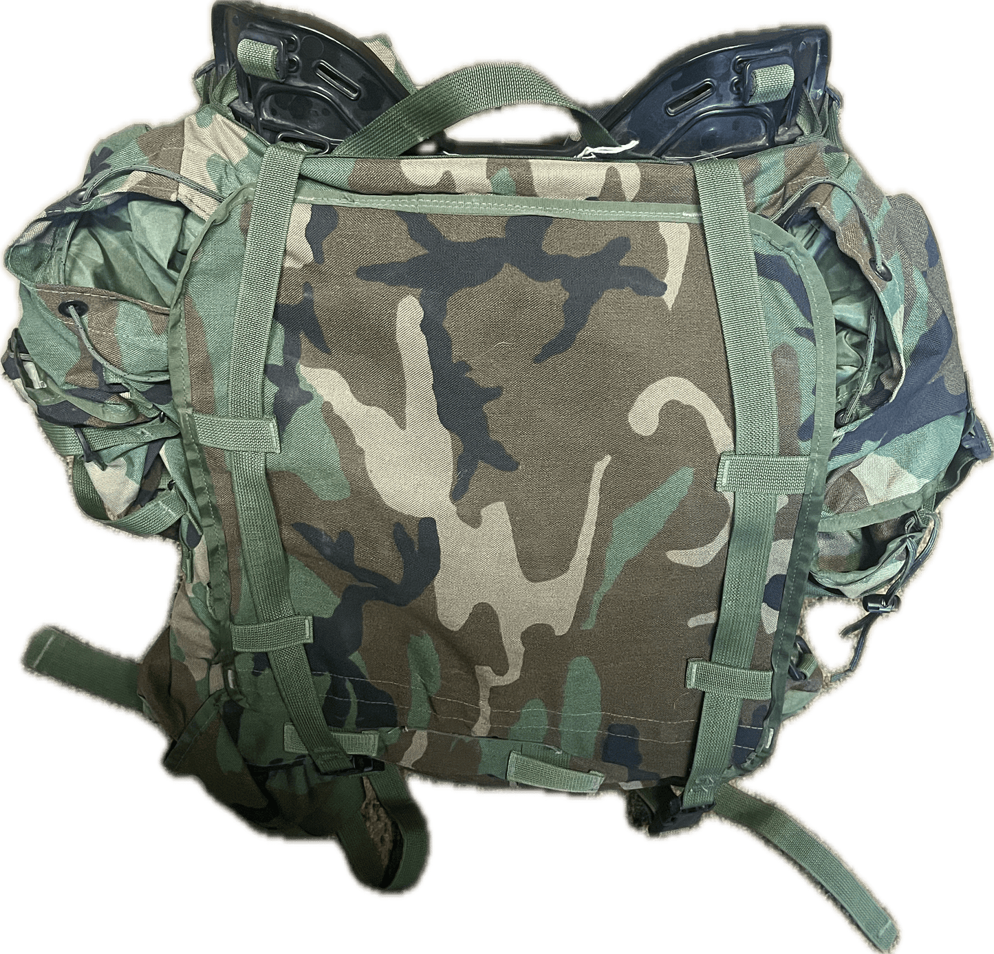 USGI MOLLE II Rucksack Large Main Pack Set M81 Woodland SEE DESCRIPTION
