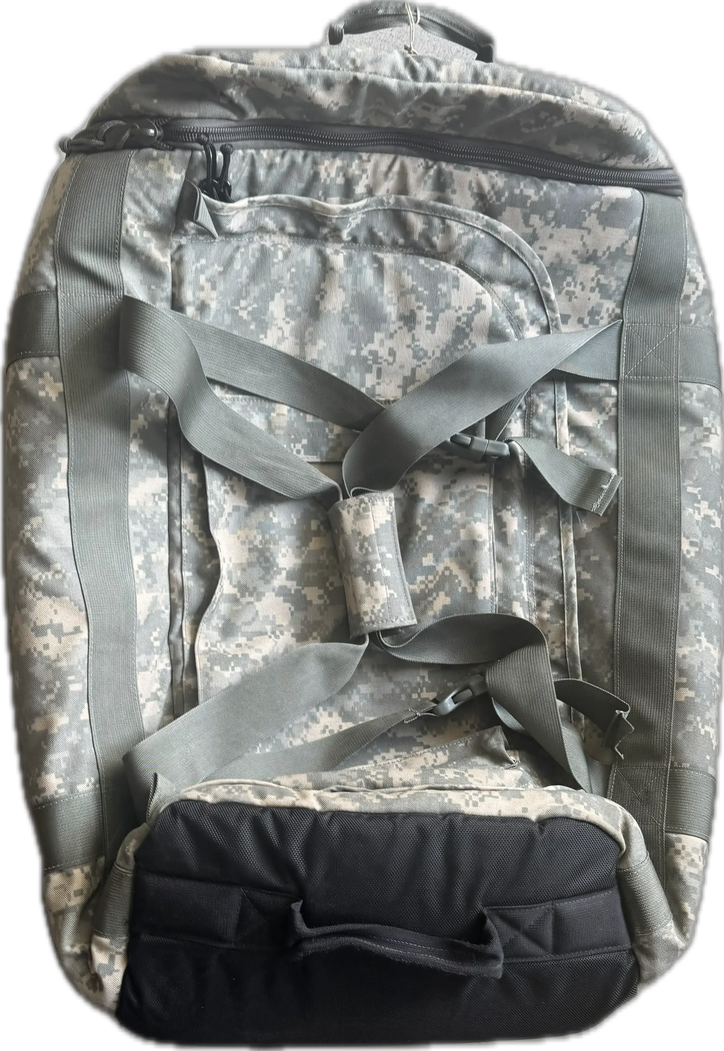 FAIR USGI Thin Air Rolling Deployment Bag Large Wheeled Military Duffel ACU UCP