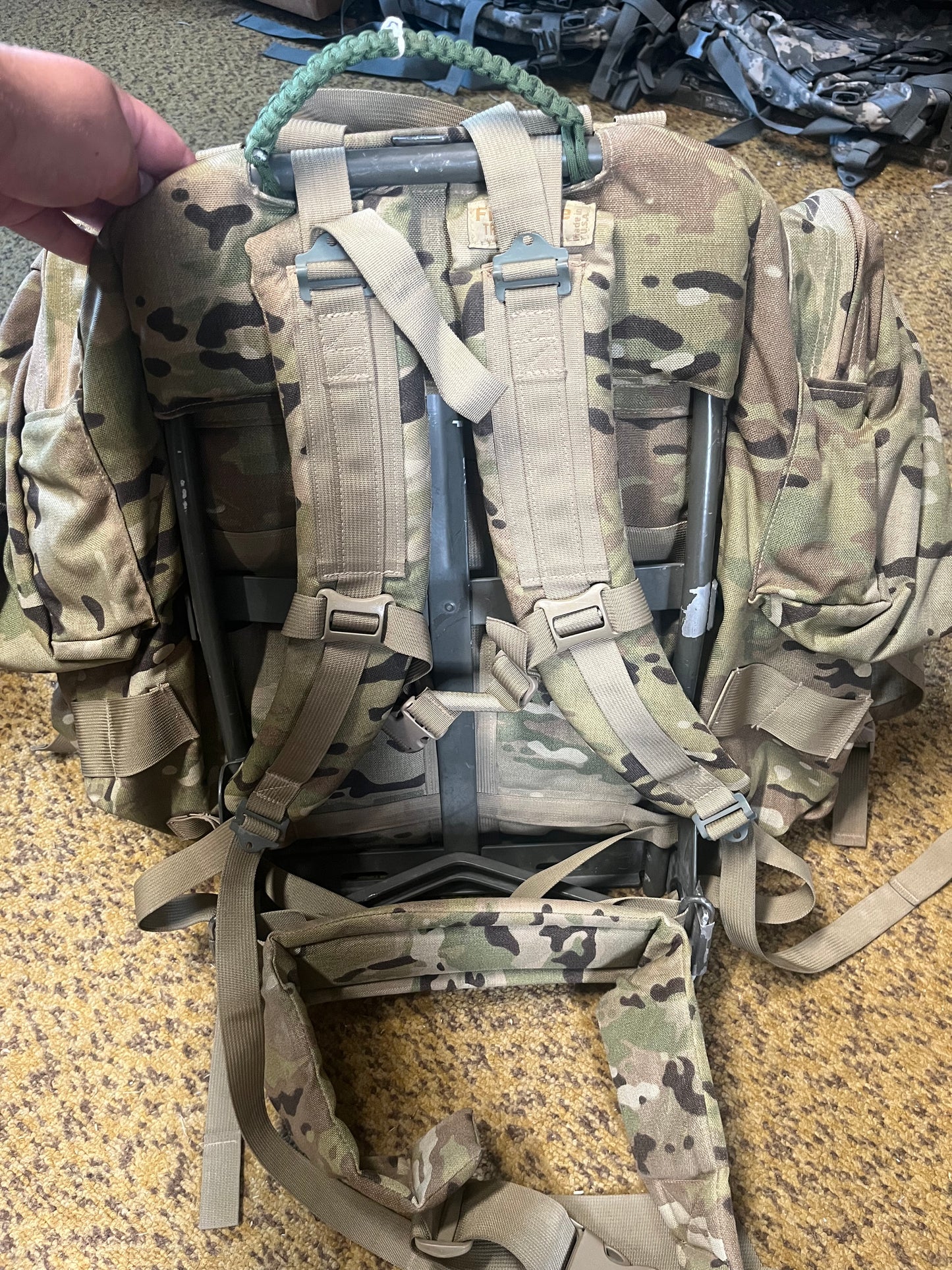 FireForce ALICE Rucksack Ruck Complete Set MOLLE MALICE 9-Pocket - Multicam