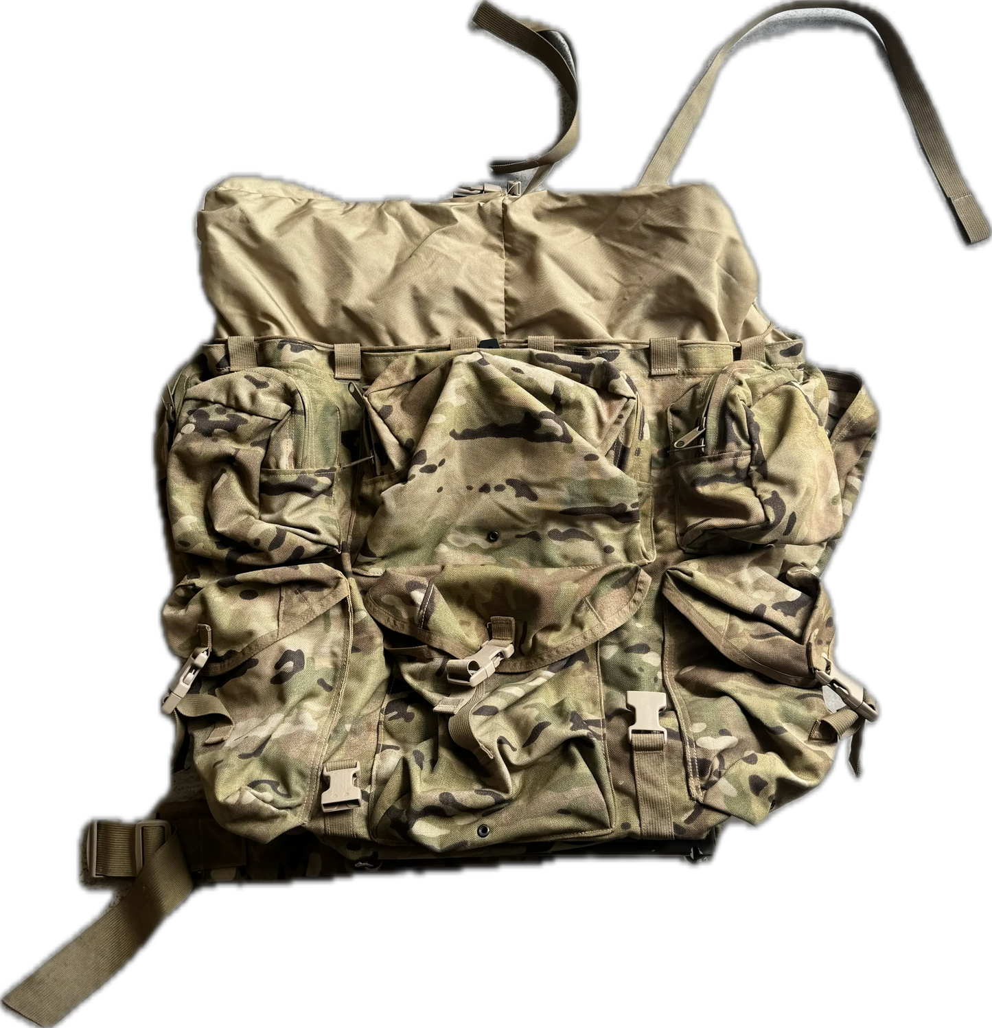 FireForce ALICE Rucksack Ruck Complete Set MOLLE MALICE 9-Pocket - Multicam