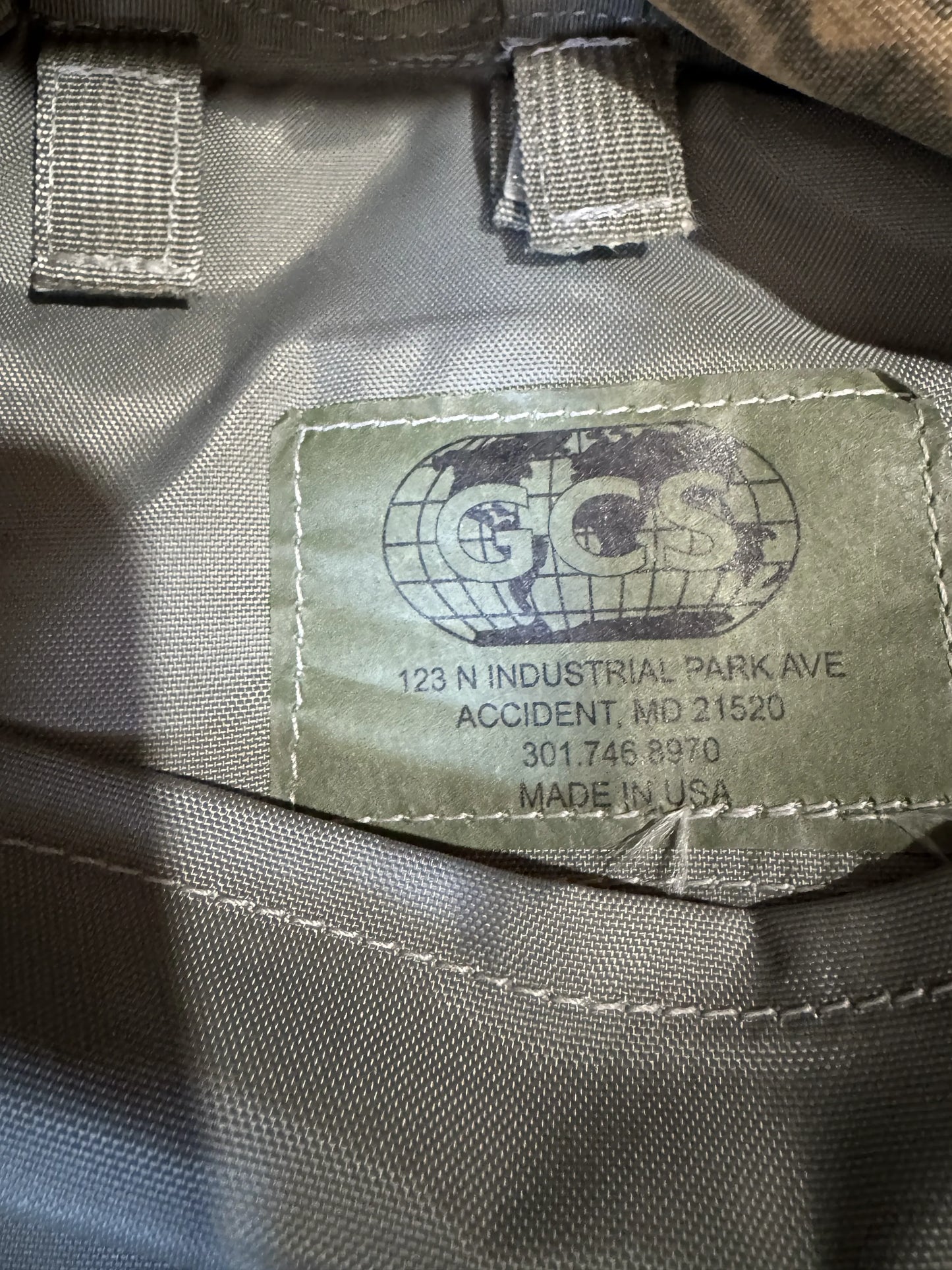 GCS COMBAT USAF ABU TIGER STRIPE LARGE BACKPACK BAG 3 DAY ASSAULT RUCK TACTICAL