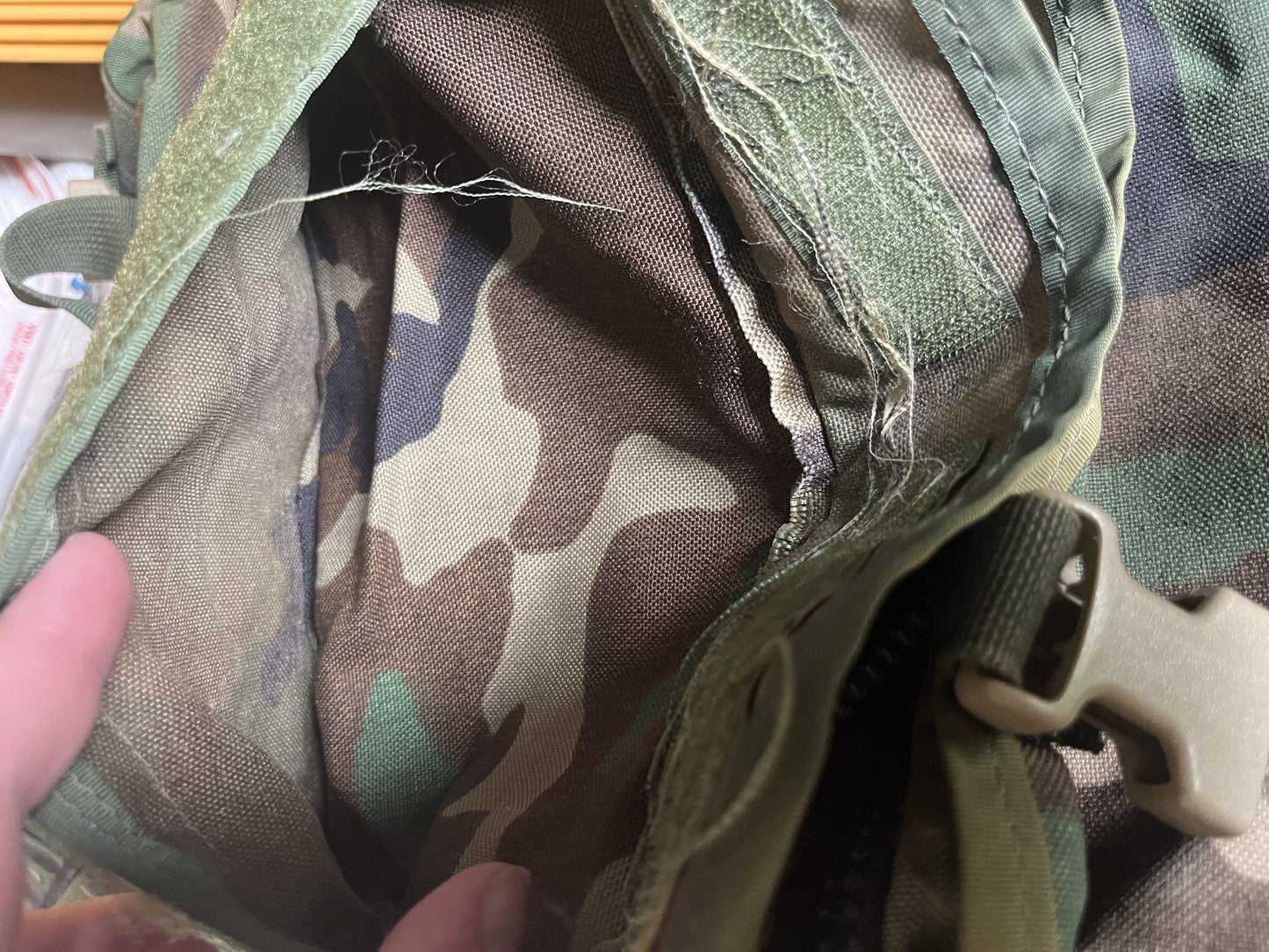 USGI SDS Woodland MOLLE II Large Assault Pack With Stiffener Style 4095