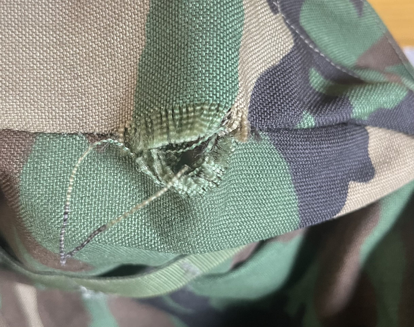 FAIR USGI SDS Woodland MOLLE II Assault Pack With Stiffener