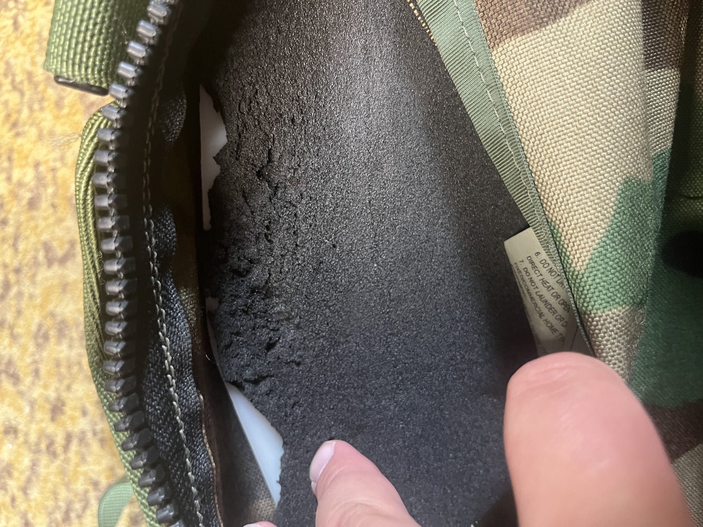 FAIR USGI SDS Woodland MOLLE II Assault Pack With Stiffener