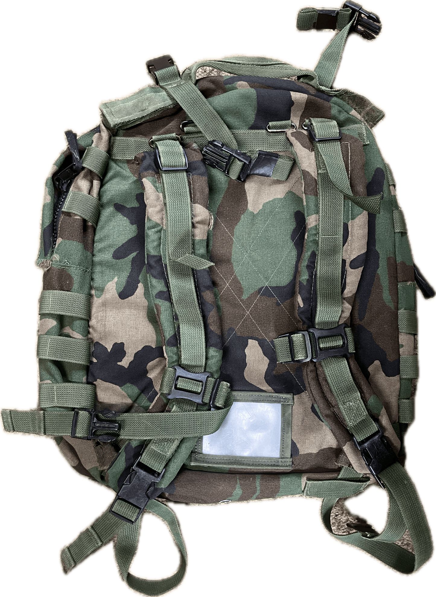 FAIR USGI SDS Woodland MOLLE II Assault Pack With Stiffener