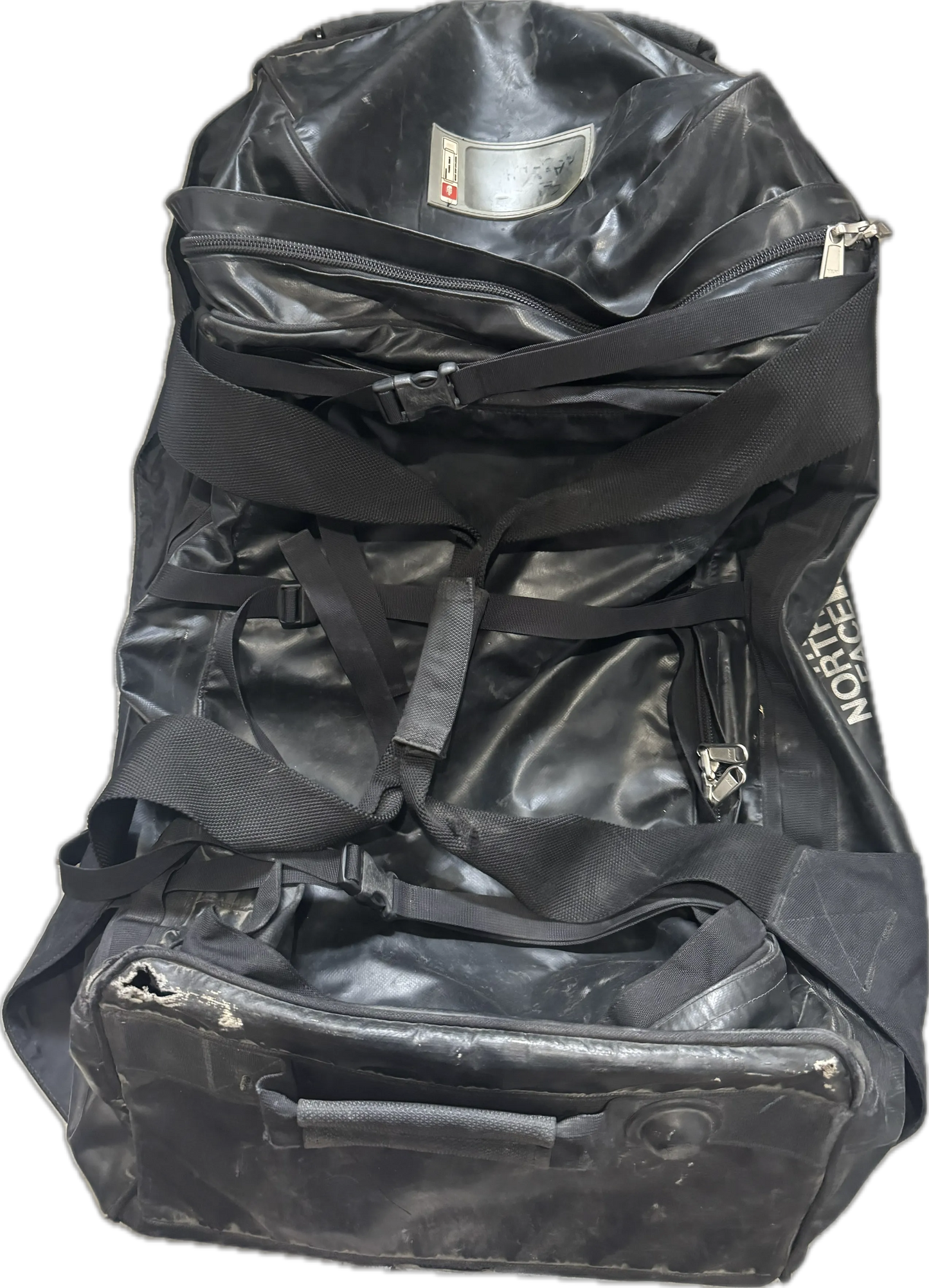 The North Face Rolling Thunder 32" Black Wheeled Rolling Bag Luggage 80L #1