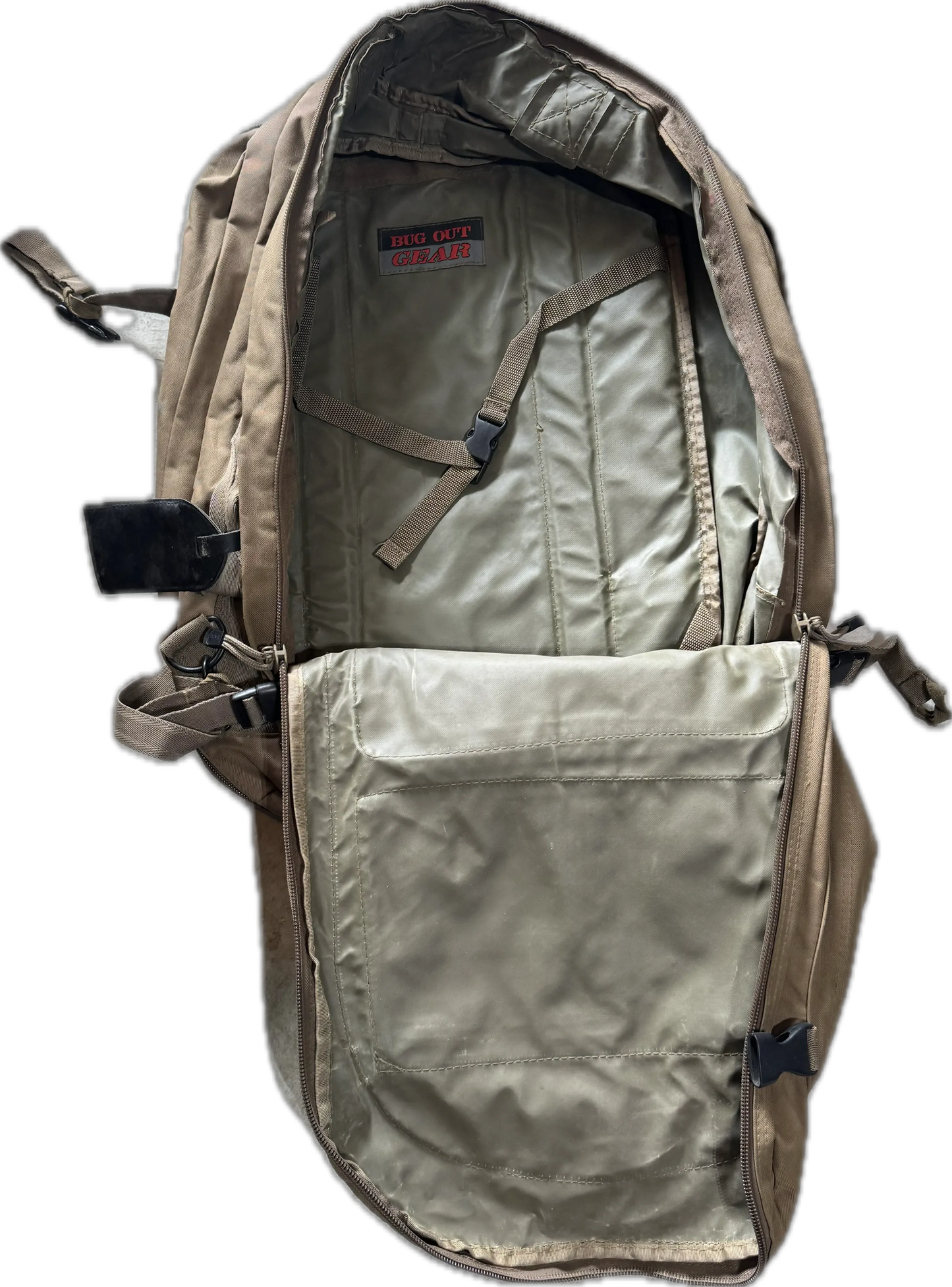 Bug Out Gear Backpack Tan Assault Pack