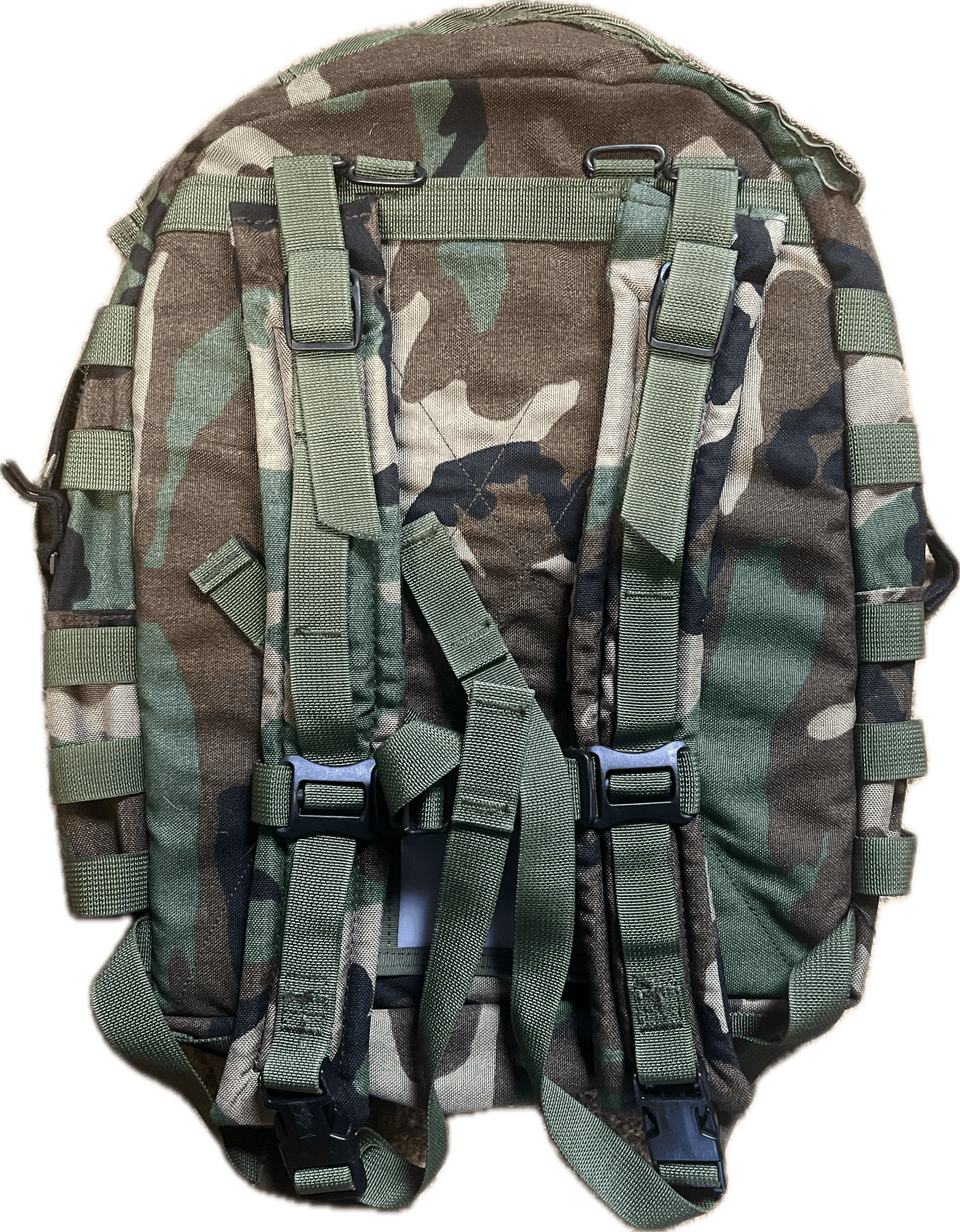 USGI SDS Woodland MOLLE II Patrol Pack USGI With Stiffener