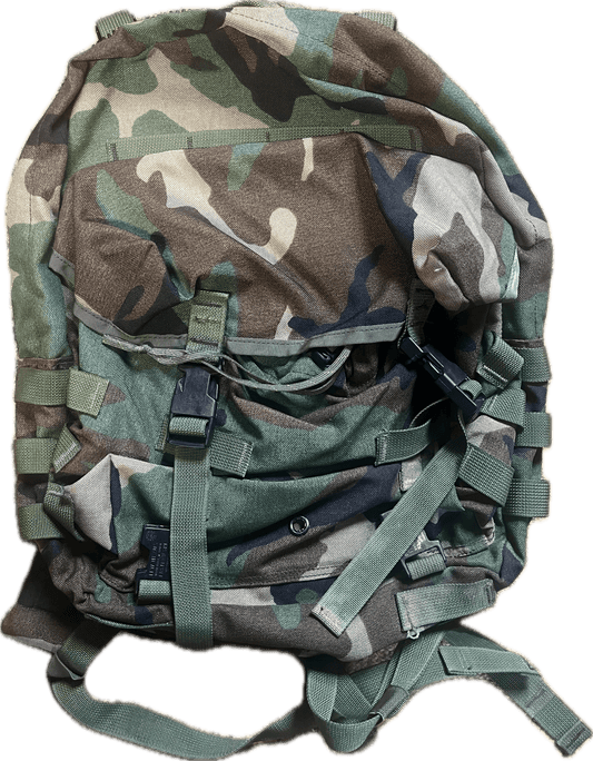 USGI SDS Woodland MOLLE II Patrol Pack USGI With Stiffener
