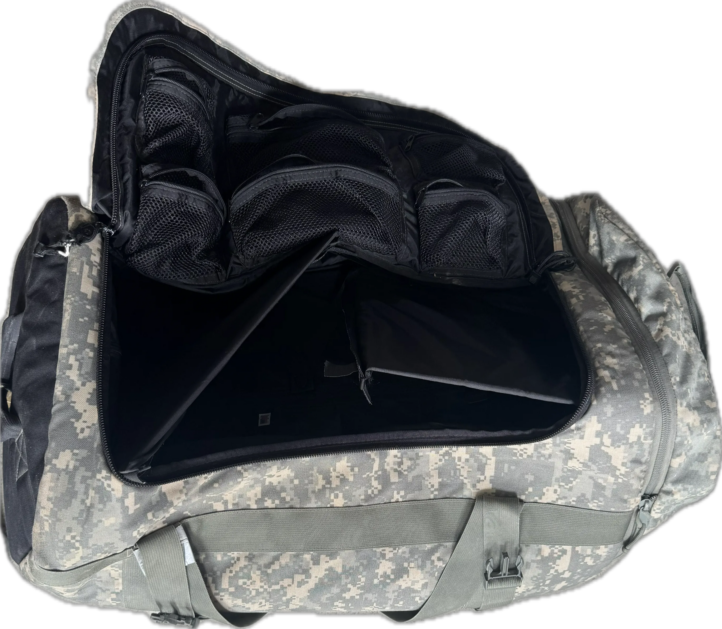 USGI Thin Air Rolling Deployment Bag Large Wheeled Military Duffel ACU UCP Army