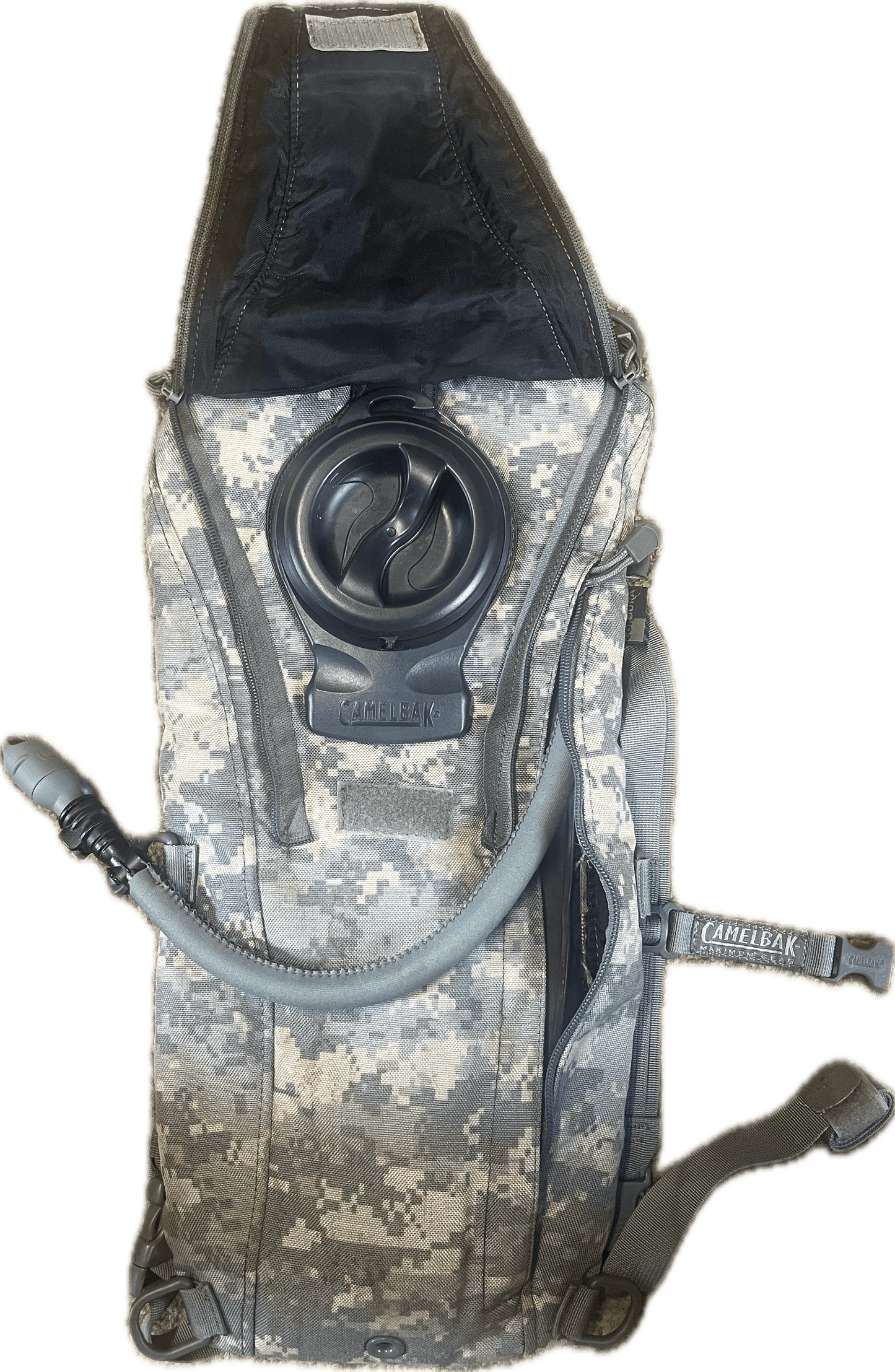 USGI ACU Camelbak Thermobak Hydration System Carrier with Used Bladder
