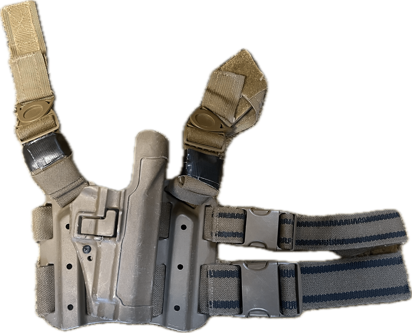 BlackHawk Serpa Tactical Drop Leg Thigh Holster Sig 220 226 228 229 Coyote - RH