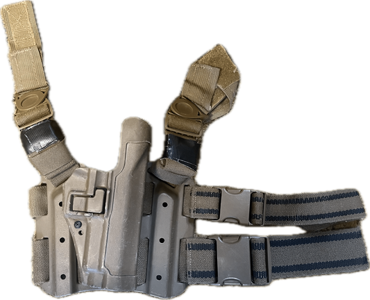 BlackHawk Serpa Tactical Drop Leg Thigh Holster Sig 220 226 228 229 Coyote - RH