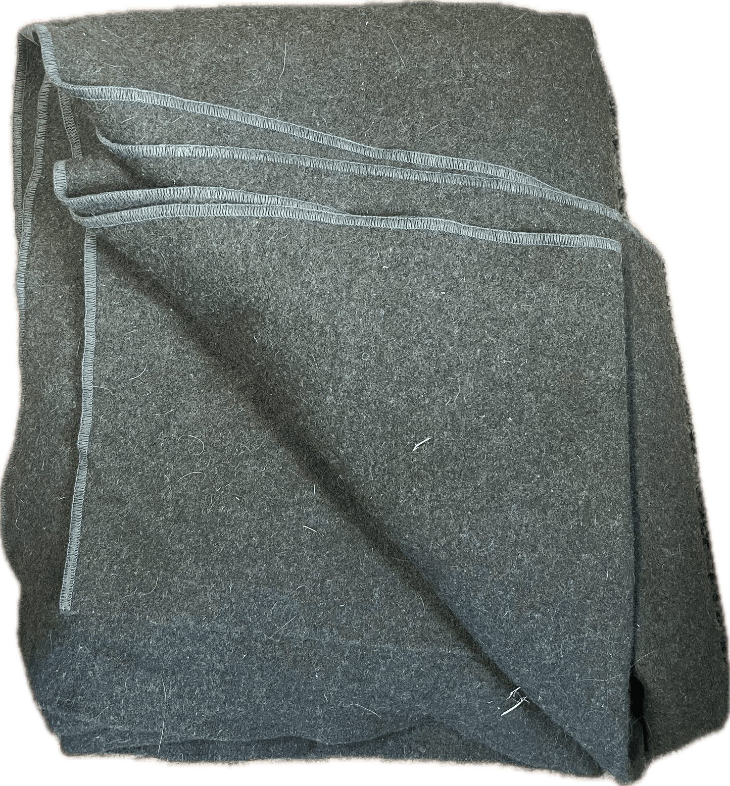 USGI US Military 100% Wool Blanket OD Green 66"x84" Mothproofed 7210-00-282-7950