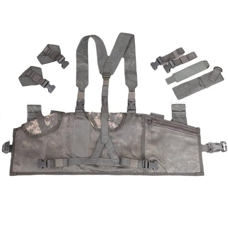 USGI Molle Military Tactical Assault Panel TAP Chest Rig ACU COMPLETE