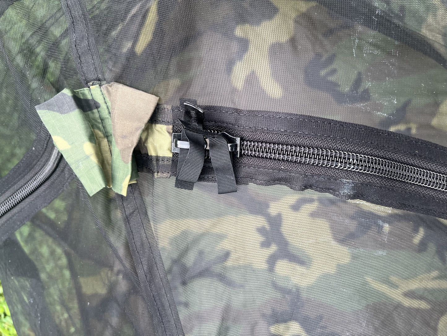 Catoma / Iguana Bed Net Pop-Up Tent IBNS EBNS Woodland Camo NO Carry Bag