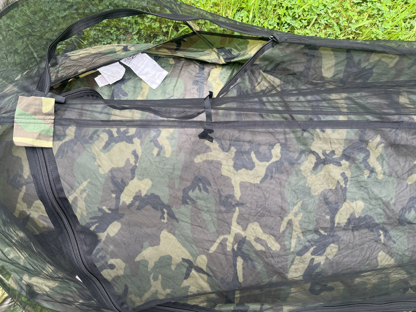 Catoma / Iguana Bed Net Pop-Up Tent IBNS EBNS Woodland Camo