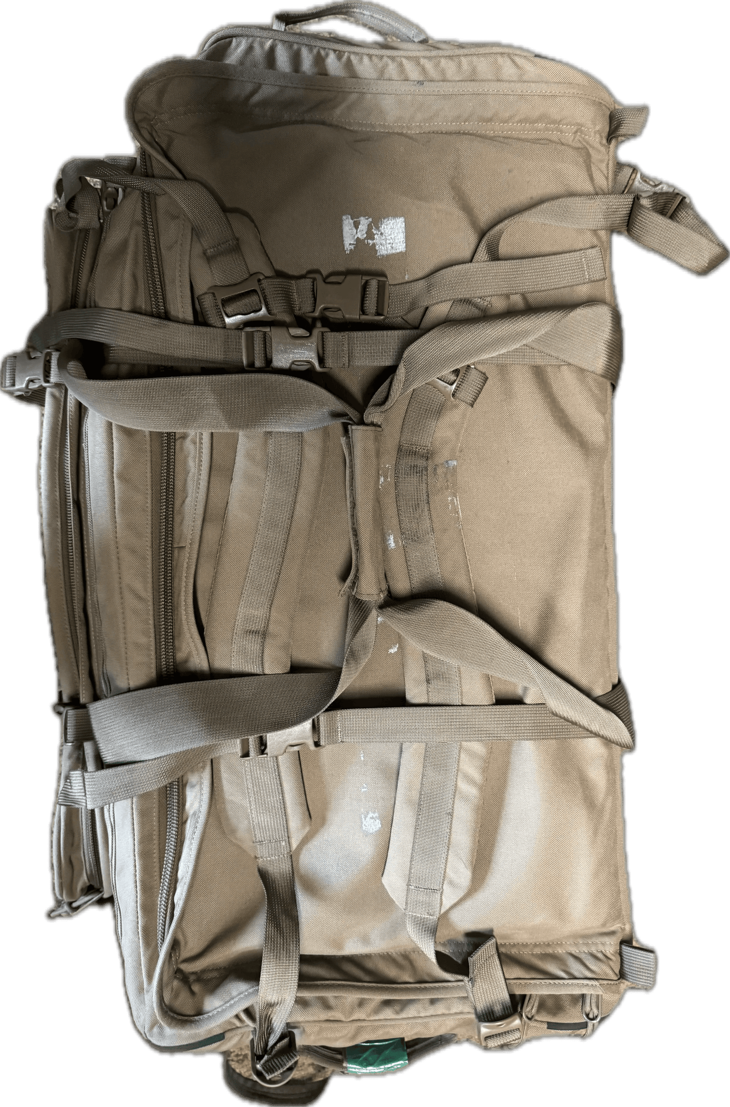 DAMAGED USMC Force Protector Gear Deployer XP Loadout Bag on Wheels