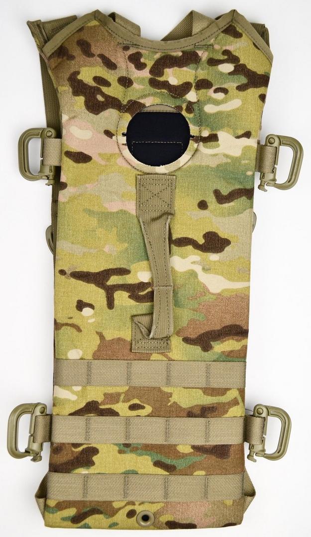 USGI OCP Multicam Molle II 3L/100oz Hydration System Carrier Pack w USED Bladder