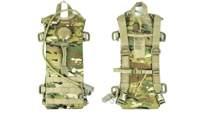 USGI OCP Multicam Molle II 3L/100oz Hydration System Carrier Pack w USED Bladder
