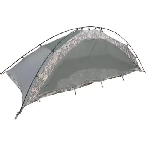 IMPROVED COMBAT SHELTER *NO POLES* USGI US MILITARY ORC ACU ICS ONE MAN TENT