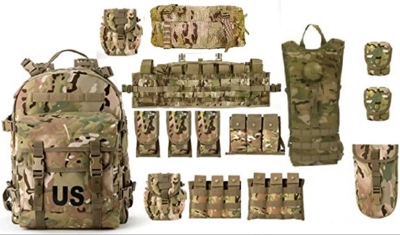 USGI 16 Pc Rifleman Kit OCP Multicam Complete US ARMY MOLLE II