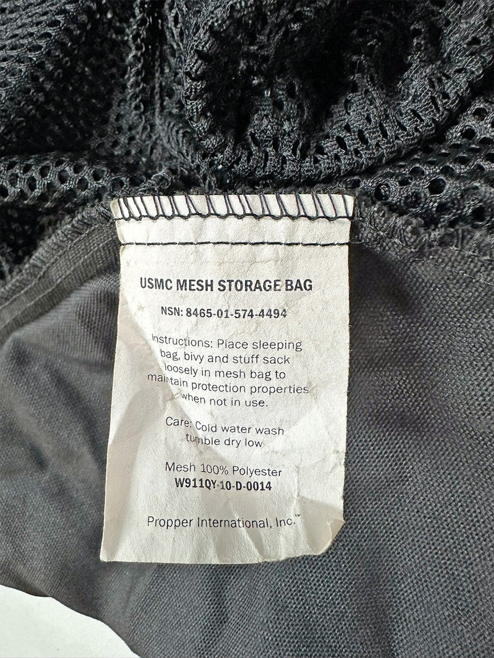 FAIR USMC Mesh Storage Bag Carry Bag