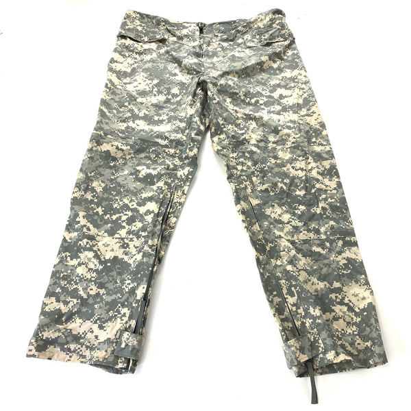 USGI Military ACU/UCP ORC Improved Rainsuit Wet Weather Trousers Large EXCELLENT