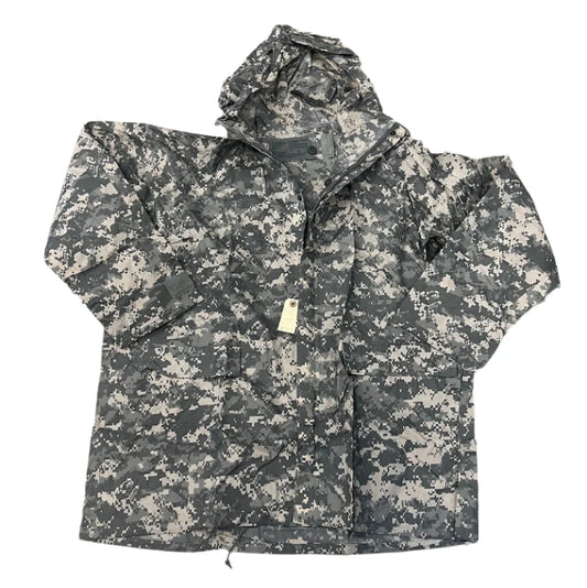 US Army ORC Industries Improved Rainsuit Parka Jacket ACU UCP Extra Small