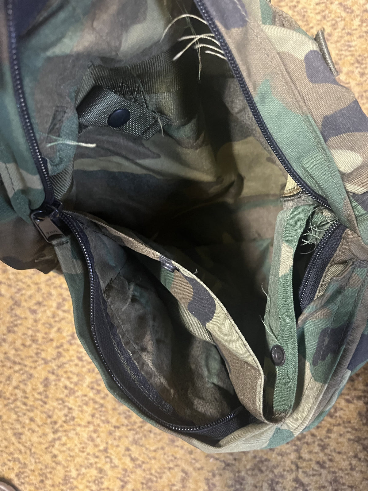 USGI ARMY Patrol Pack Combat Backpack Assault Pack Woodland Camo M81 CFP-90