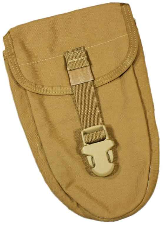 USMC MOLLE Entrenching Shovel E-Tool Carrier Cover Pouch Coyote Brown