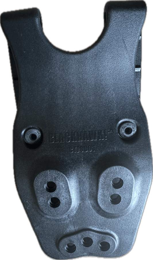 Blackhawk 44H901BK Serpa Jacket Slot Duty Belt Loop Holster Platform Black