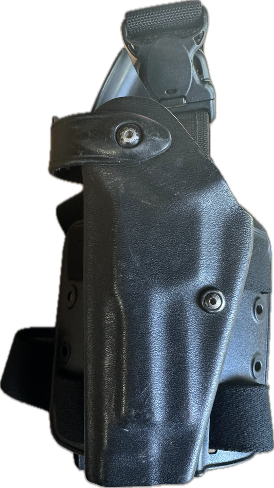 Safariland Beretta 92 Tactical Leg Holster Black Left Hand LH 6005-73