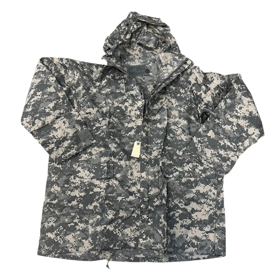 US Army ORC Industries Improved Rainsuit Parka Jacket ACU UCP XL Extra Large