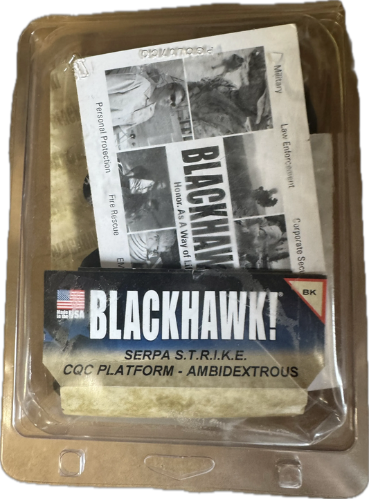 New Blackhawk Serpa S.T.R.I.K.E. CQC Platform Ambidextrous Black