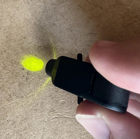NEW/Unissued USGI Finger Light Visible Green NSN: 6230-01-411-0814